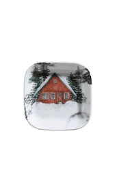 Hermia NNQR10X10MZS885605 Juego de Servir Pasteles de Porcelana Set de 3 Piezas